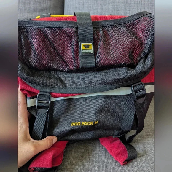 Mountainsmith Dog Pack Medium Red and Black Size Medium - Picture 2 of 5